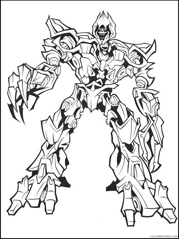 Transformers Coloring Pages TV Film decepticon for boys 10 Printable 2020 10568 Coloring4free