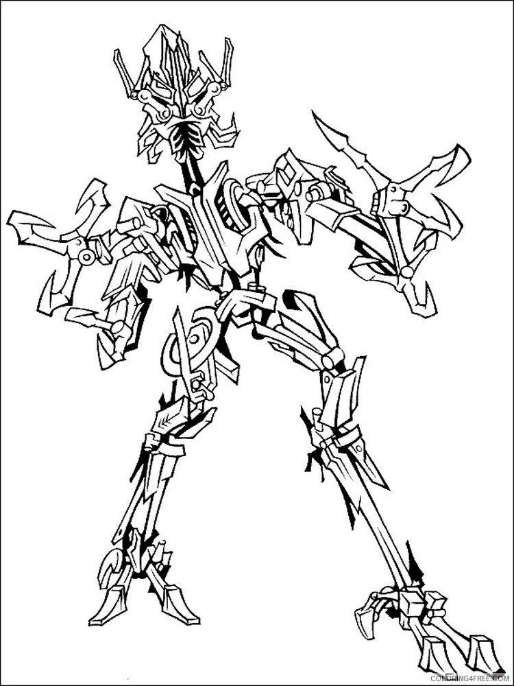Transformers Coloring Pages TV Film decepticon for boys 15 Printable 2020 10570 Coloring4free