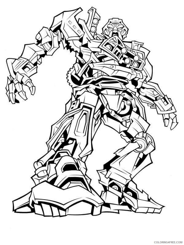 Transformers Coloring Pages TV Film decepticon for boys 19 Printable 2020 10574 Coloring4free