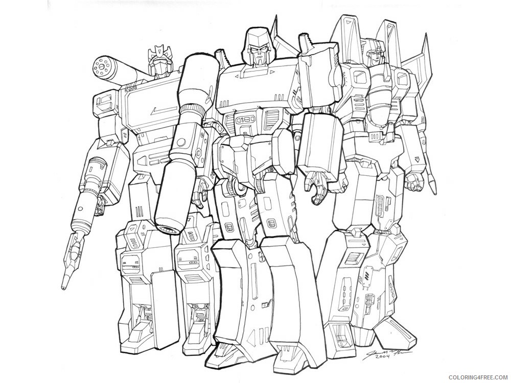 Transformers Coloring Pages TV Film decepticon for boys 8 Printable 2020 10580 Coloring4free