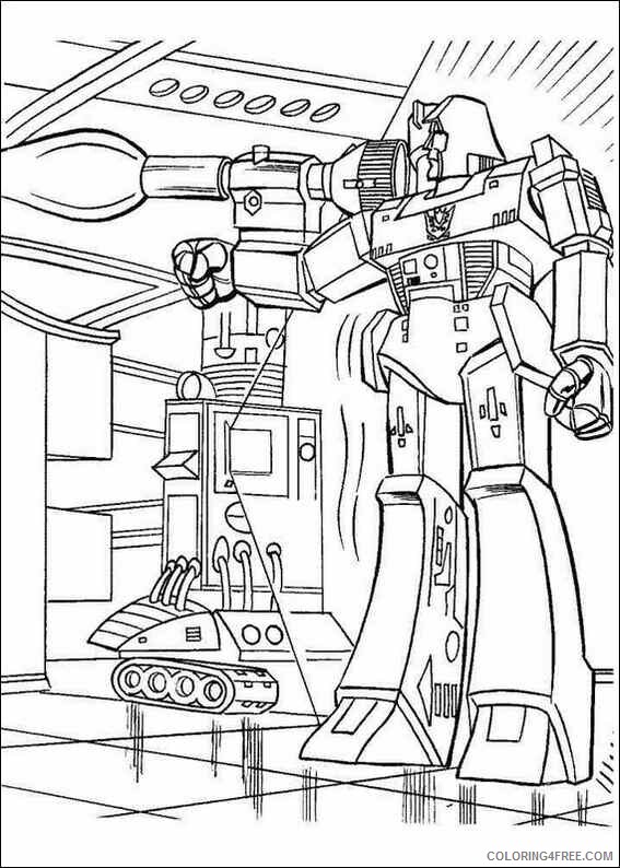 Transformers Coloring Pages TV Film transformers 001 Printable 2020 10613 Coloring4free