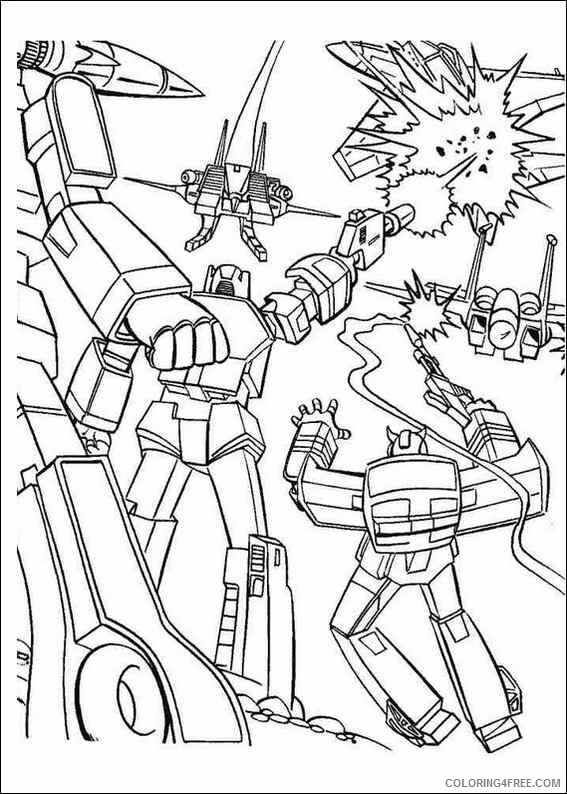 Transformers Coloring Pages TV Film transformers 003 Printable 2020 10615 Coloring4free