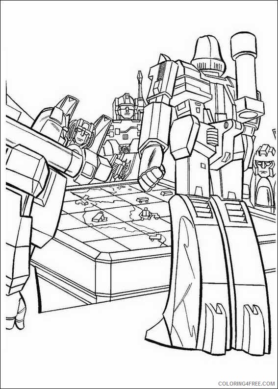 Transformers Coloring Pages TV Film transformers 010 Printable 2020 10622 Coloring4free