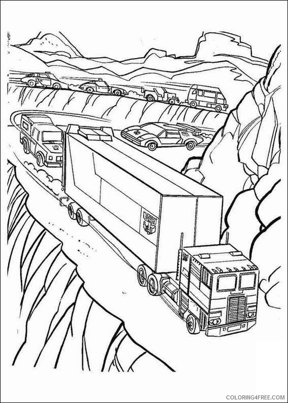 Transformers Coloring Pages TV Film transformers 013 Printable 2020 10625 Coloring4free