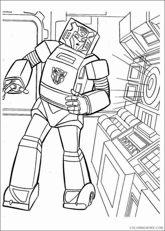 Transformers Coloring Pages TV Film transformers 014 Printable 2020 10626 Coloring4free