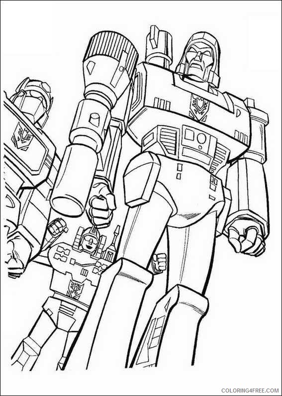 Transformers Coloring Pages TV Film transformers 019 Printable 2020 10629 Coloring4free