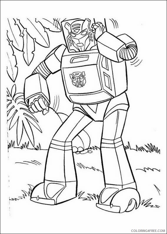 Transformers Coloring Pages TV Film transformers 020 Printable 2020 10630 Coloring4free