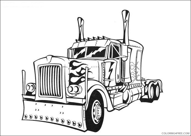 Transformers Coloring Pages TV Film transformers 033 Printable 2020 10634 Coloring4free