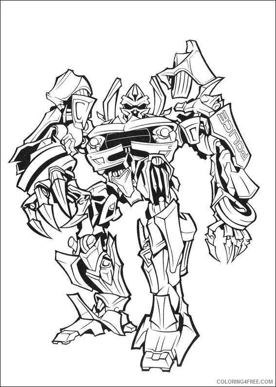 Transformers Coloring Pages TV Film transformers 039 Printable 2020 10637 Coloring4free