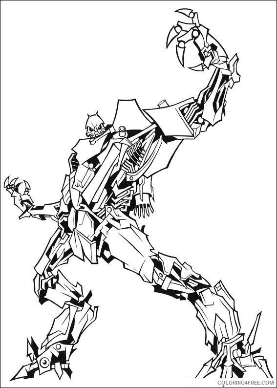 Transformers Coloring Pages TV Film transformers 043 Printable 2020 10639 Coloring4free