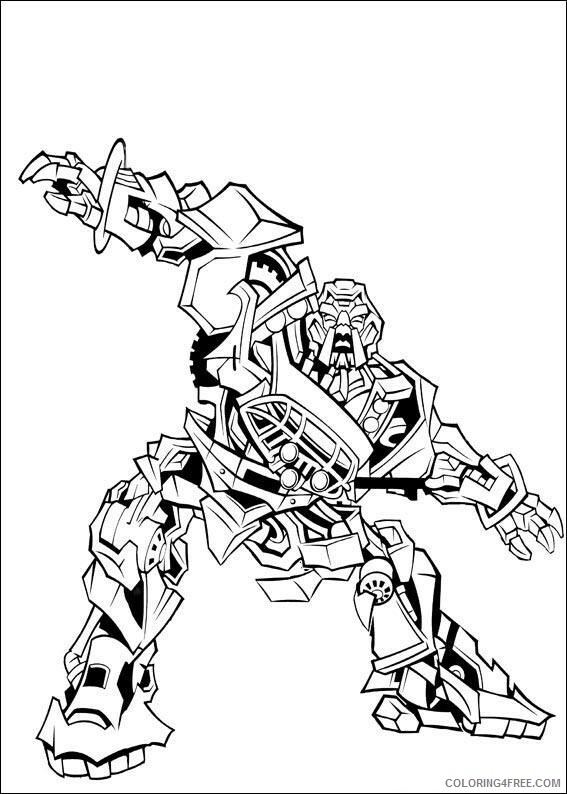 Transformers Coloring Pages TV Film transformers 046 Printable 2020 10640 Coloring4free