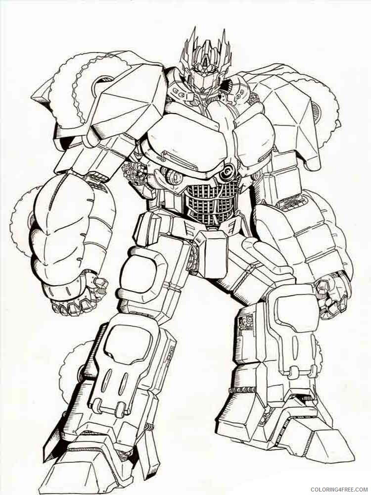 Transformers Coloring Pages TV Film transformers 16 Printable 2020 10651 Coloring4free
