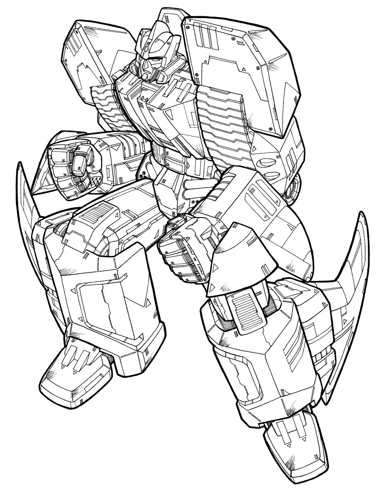 Transformers Coloring Pages TV Film transformers 25 Printable 2020 10654 Coloring4free