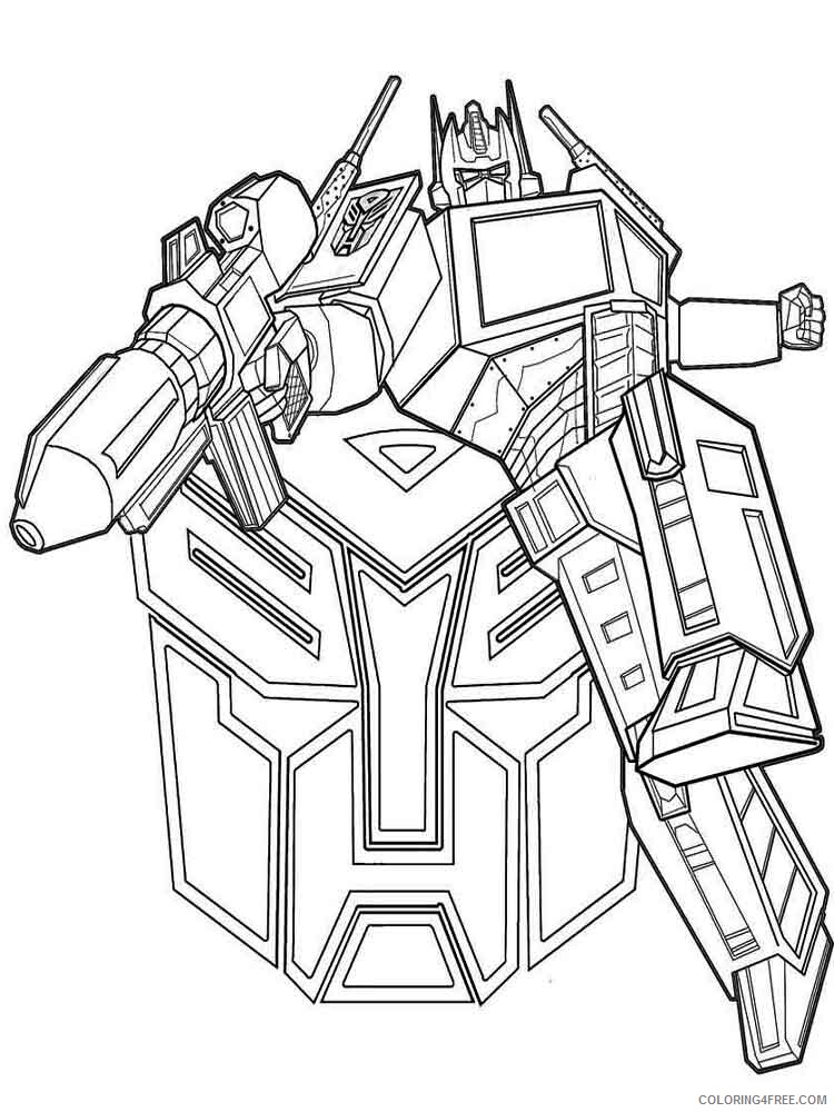 Transformers Coloring Pages TV Film transformers 25 Printable 2020 10655 Coloring4free