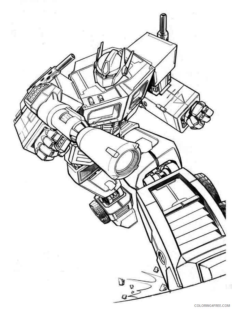 Transformers Coloring Pages TV Film transformers 26 Printable 2020 10656 Coloring4free