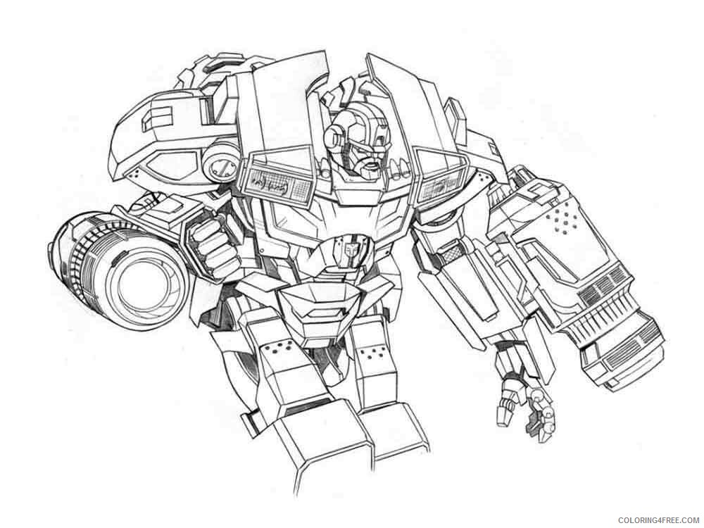Transformers Coloring Pages TV Film transformers 30 Printable 2020 10659 Coloring4free