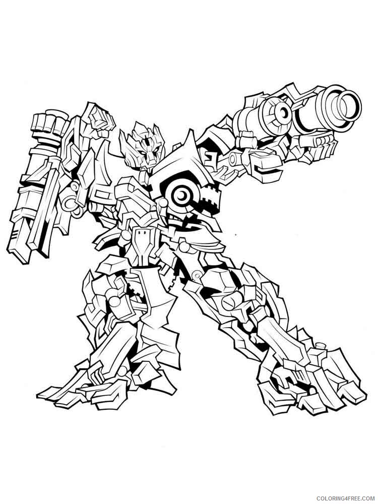 Transformers Coloring Pages TV Film transformers 4 Printable 2020 10662 Coloring4free