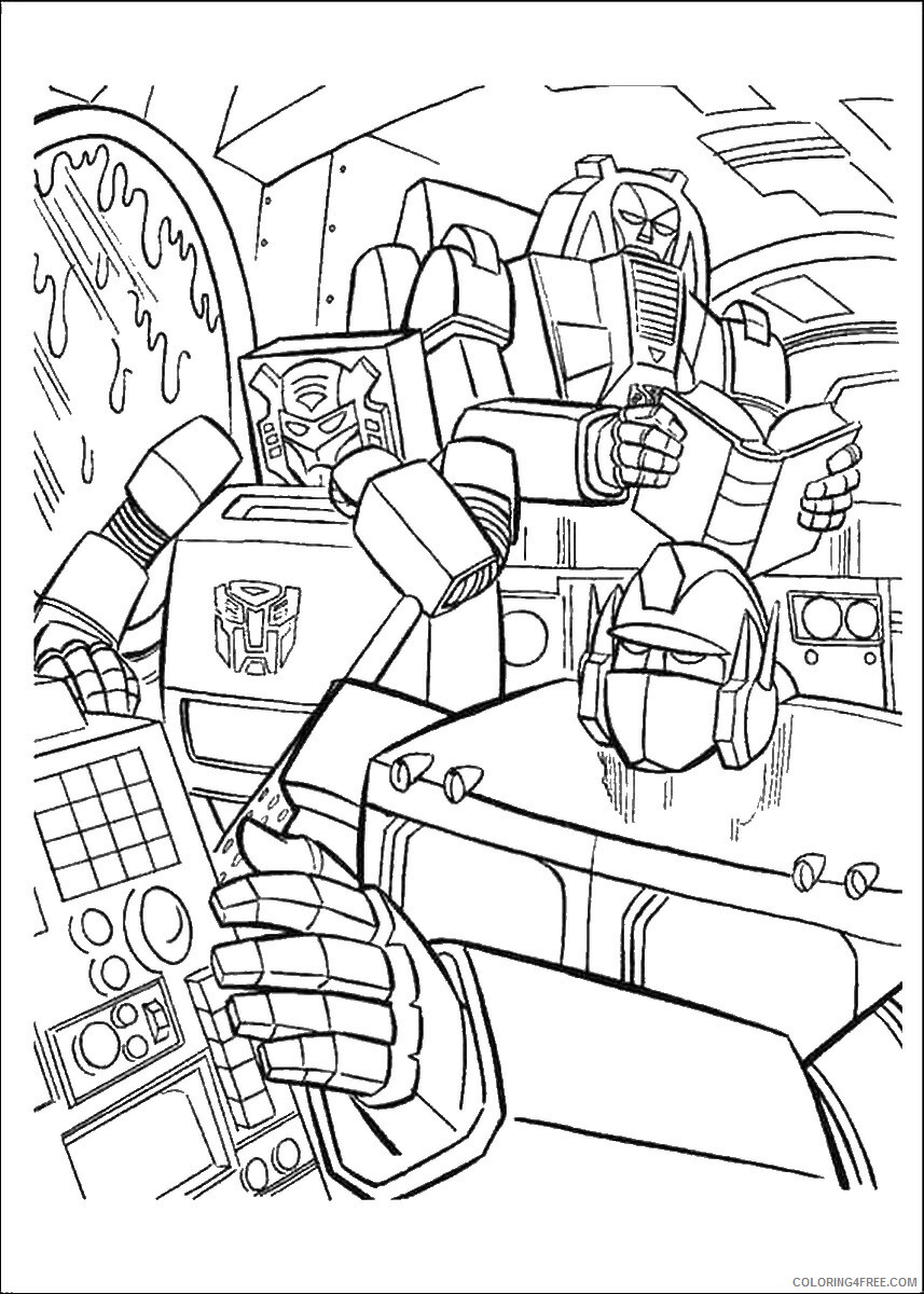 Transformers Coloring Pages TV Film transformers_cl_29 Printable 2020 10600 Coloring4free