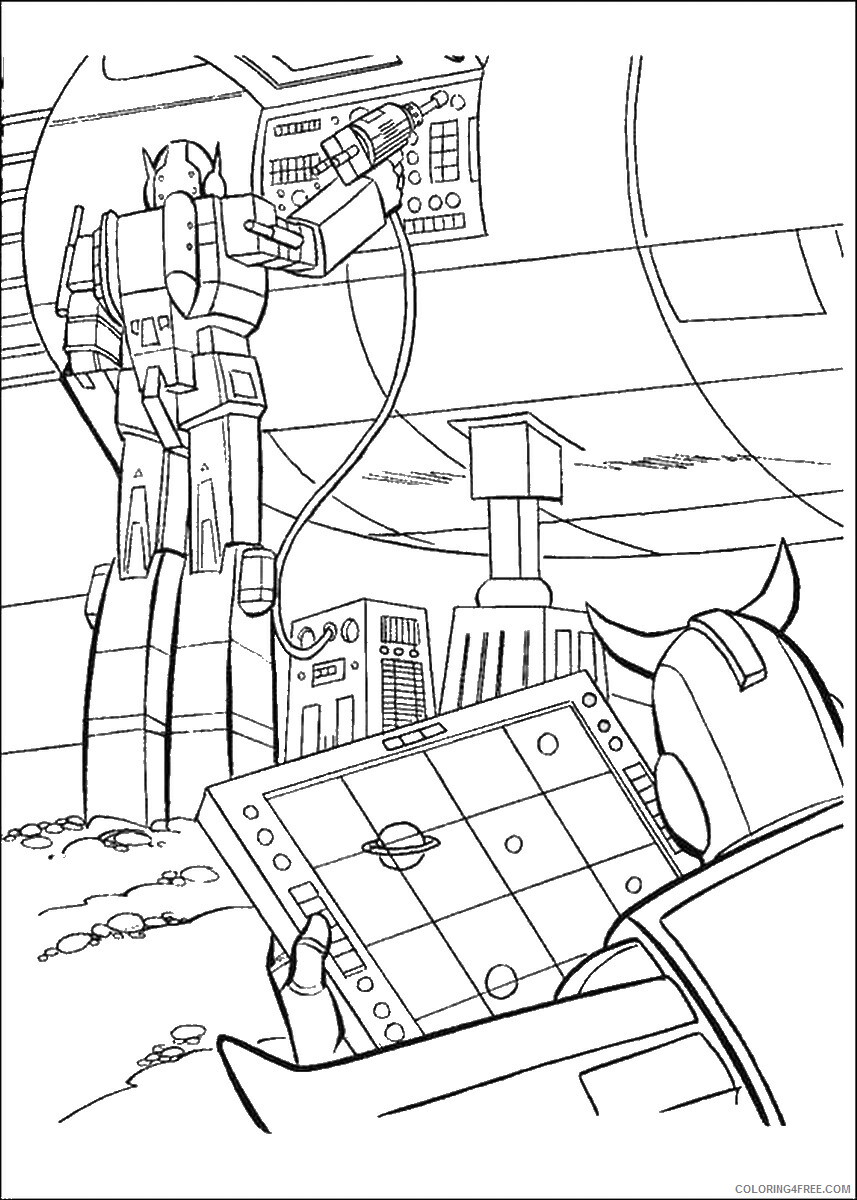 Transformers Coloring Pages TV Film transformers_cl_31 Printable 2020 10602 Coloring4free