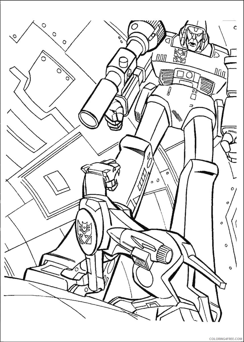 Transformers Coloring Pages TV Film transformers_cl_34 Printable 2020 10604 Coloring4free