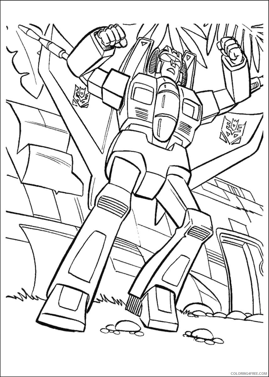 Transformers Coloring Pages TV Film transformers_cl_39 Printable 2020 10608 Coloring4free