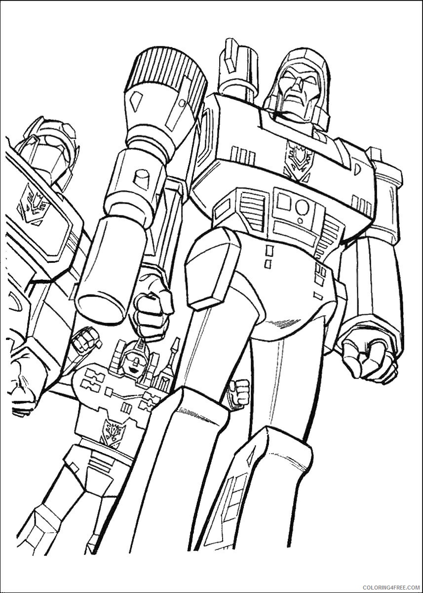 Transformers Coloring Pages TV Film transformers_cl_40 Printable 2020 10609 Coloring4free