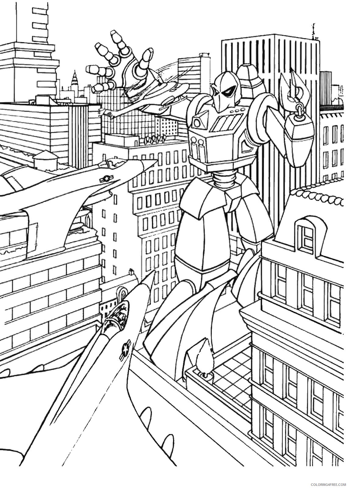 Transformers Coloring Pages TV Film transformers_cl_42 Printable 2020 10610 Coloring4free