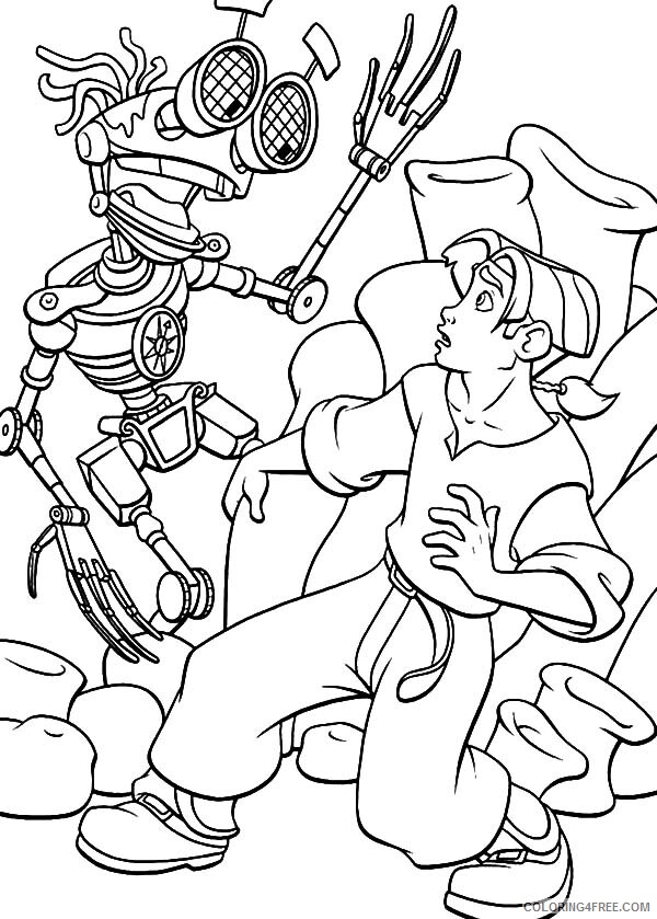Treasure Planet Coloring Pages TV Film B