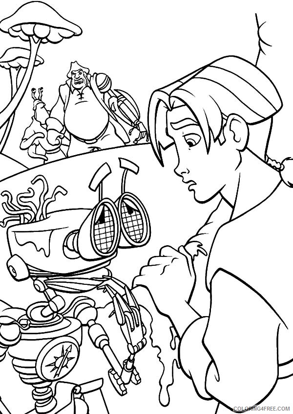 Treasure Planet Coloring Pages TV Film B