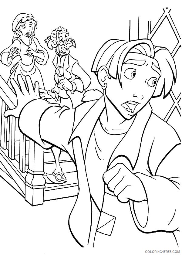 Treasure Planet Coloring Pages TV Film Jim Told His Mother to Leave 2020 10752 Coloring4free