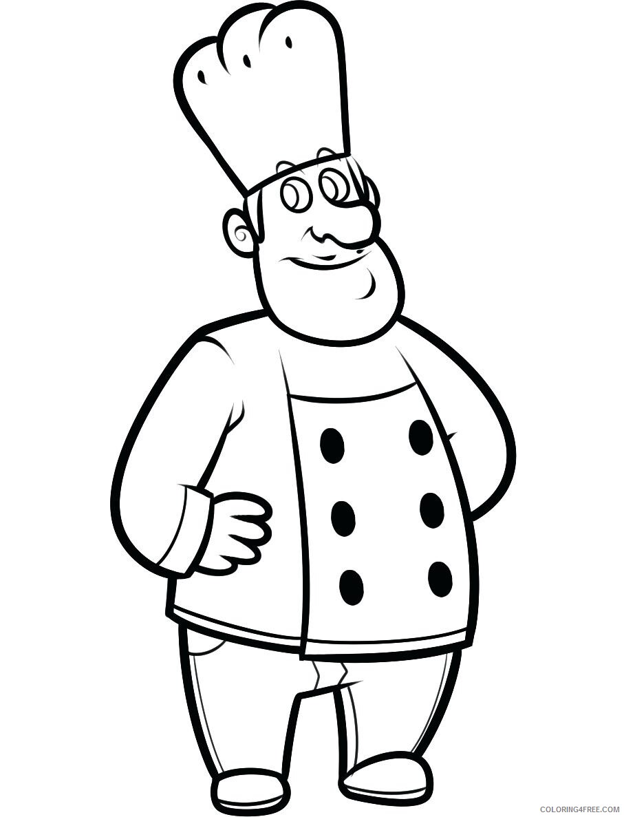 Trolls Coloring Pages TV Film best of chefs for kids chef trolls chef 2020 10772 Coloring4free