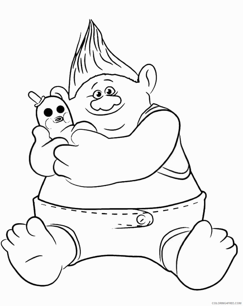 Trolls Coloring Pages TV Film trolls 2 Printable 2020 10816 Coloring4free