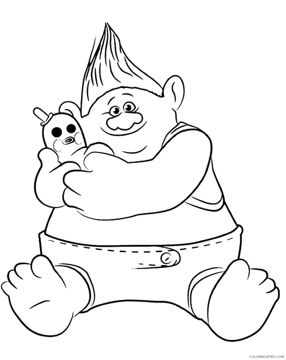 Trolls Coloring Pages TV Film trolls movie2 Printable 2020 10845 Coloring4free