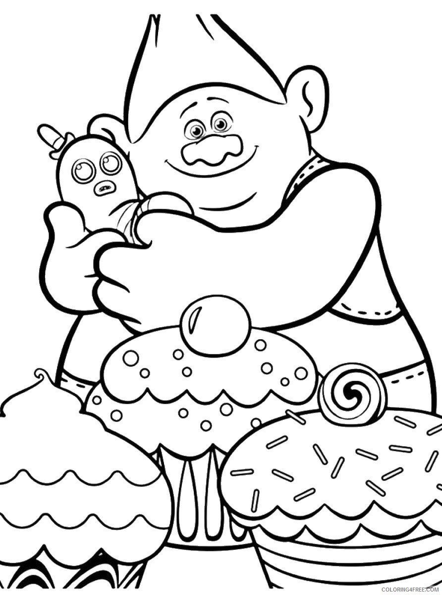 Trolls Coloring Pages TV Film trolls movie3 Printable 2020 10846 Coloring4free
