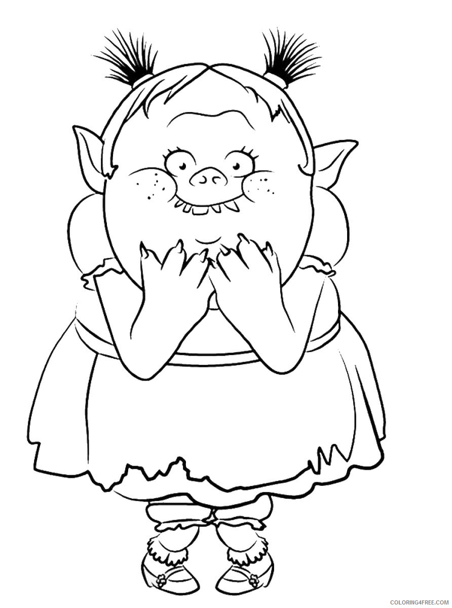 Trolls Coloring Pages TV Film trolls movie4 Printable 2020 10847 Coloring4free