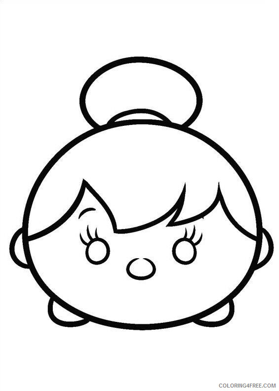 Tsum Tsum Coloring Pages TV Film Tinkerbell Tsum Tsum Printable 2020 10907 Coloring4free