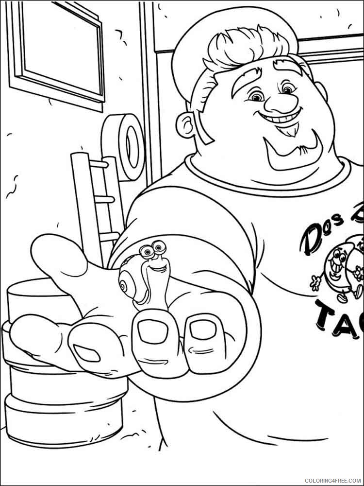 Turbo Fast Coloring Pages TV Film dreamworks turbo 13 Printable 2020 10944 Coloring4free