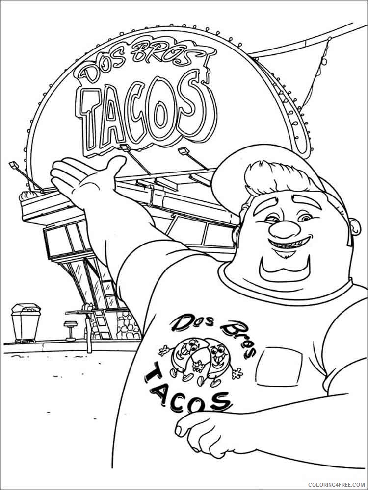 Turbo Fast Coloring Pages TV Film dreamworks turbo 16 Printable 2020 10947 Coloring4free