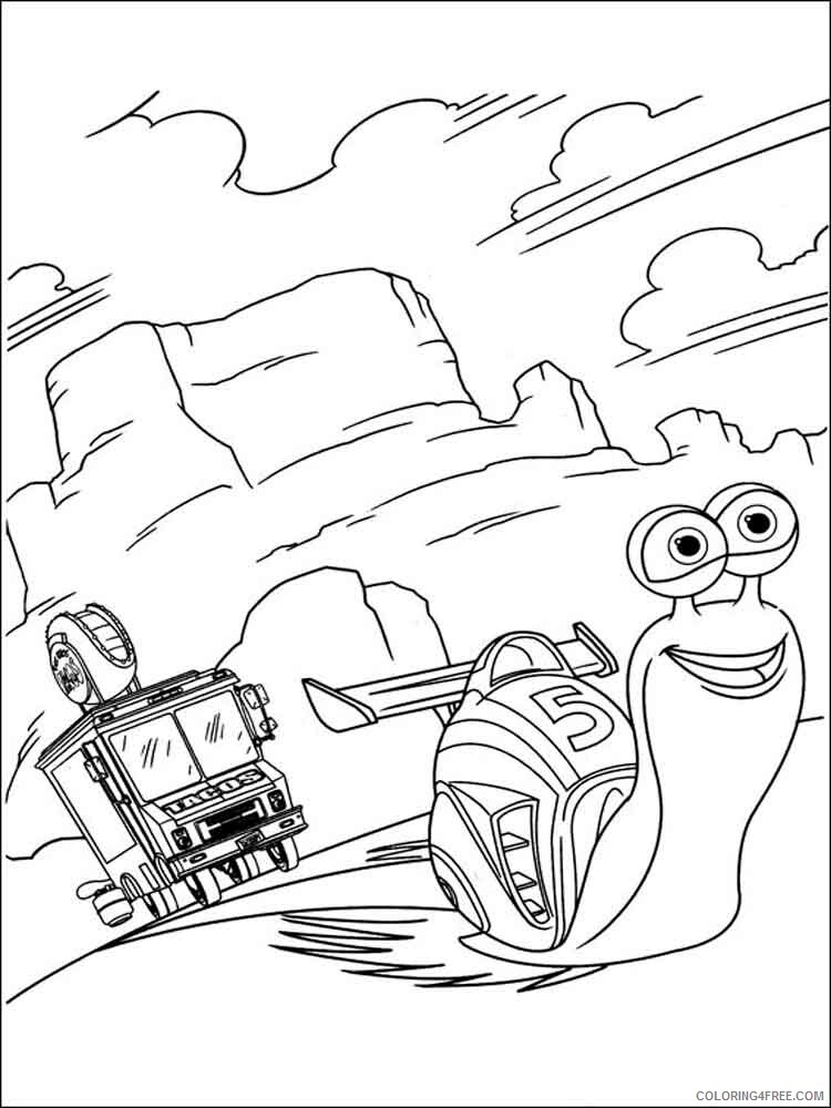 Turbo Fast Coloring Pages TV Film dreamworks turbo 18 Printable 2020 10949 Coloring4free