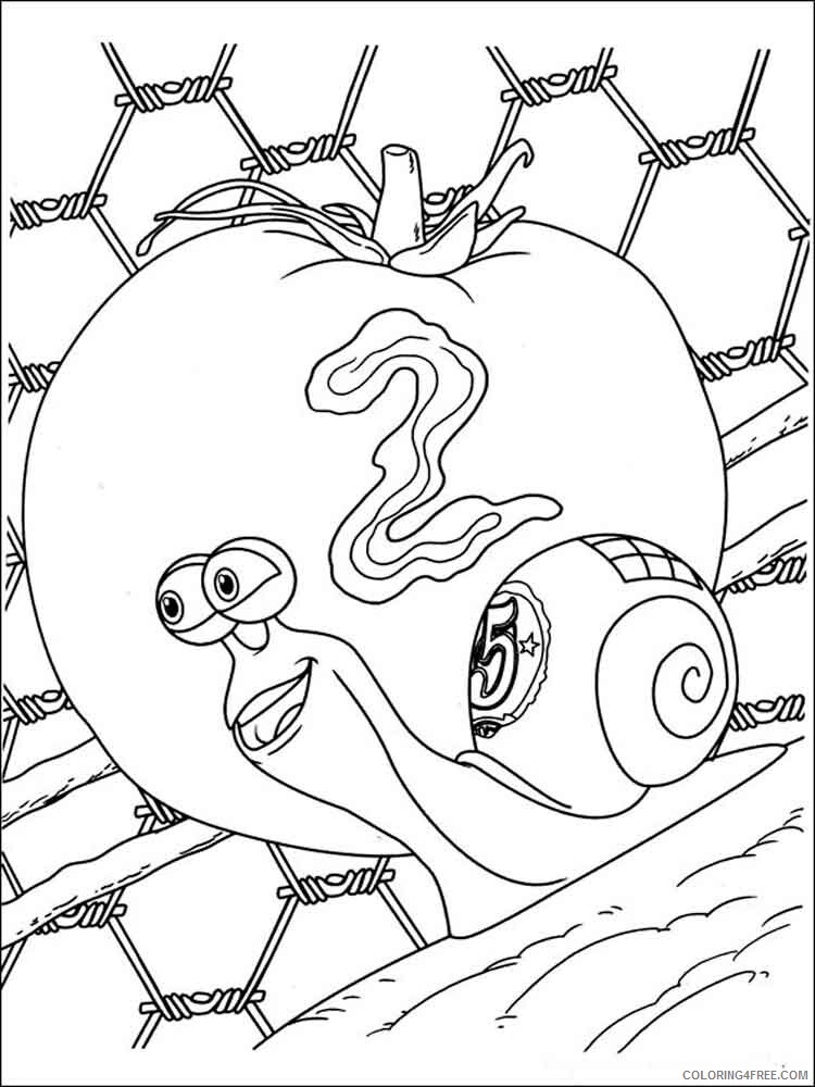 Turbo Fast Coloring Pages TV Film dreamworks turbo 9 Printable 2020 10960 Coloring4free
