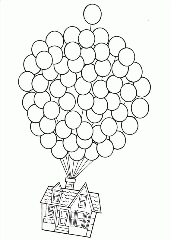 Up Coloring Pages TV Film pixar up Printable 2020 11020 Coloring4free