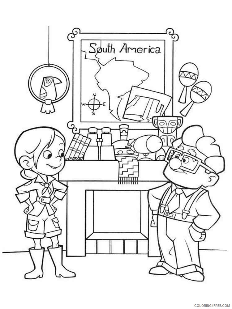 Up Coloring Pages TV Film up 1 Printable 2020 11024 Coloring4free