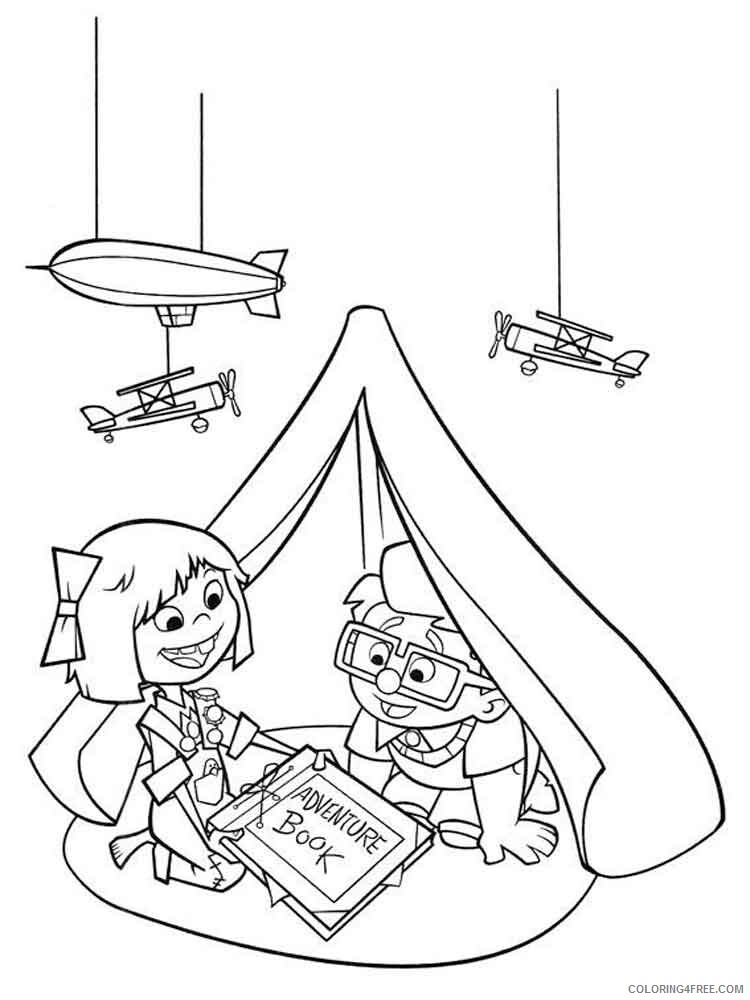 Up Coloring Pages TV Film up 2 Printable 2020 11034 Coloring4free