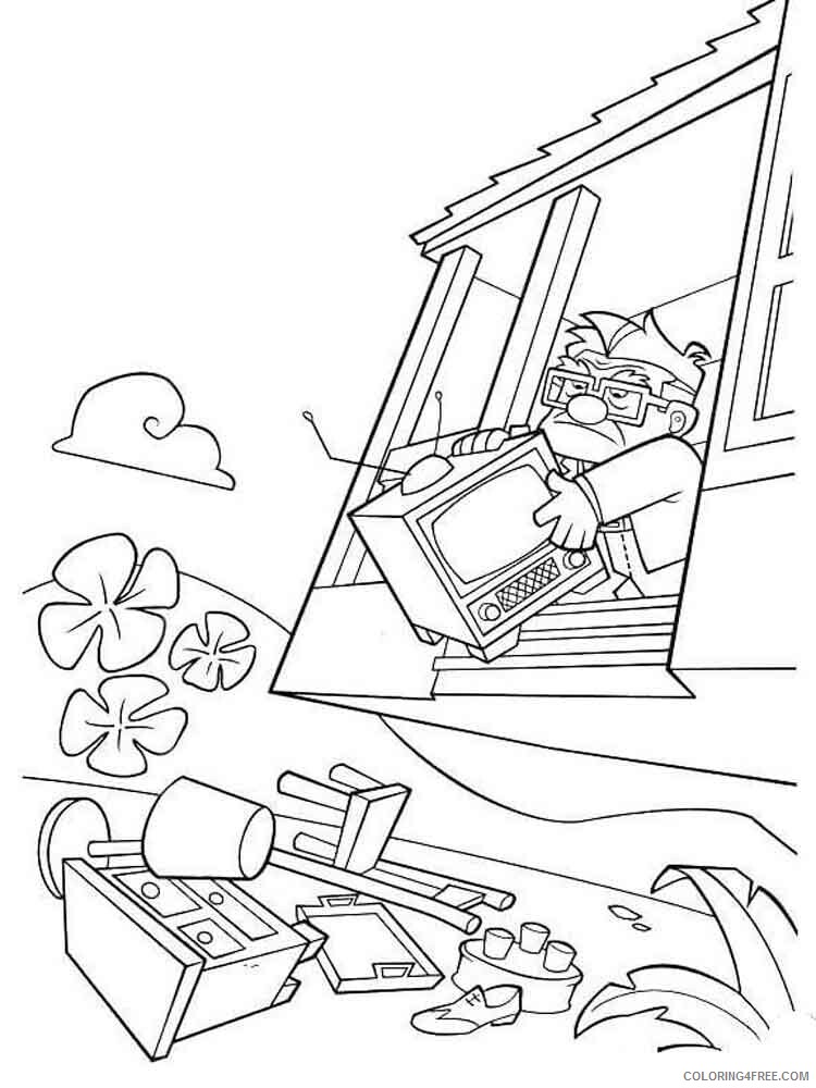 Up Coloring Pages TV Film up 7 Printable 2020 11038 Coloring4free