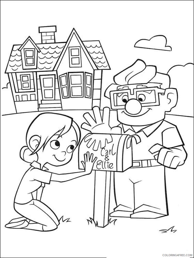 Up Coloring Pages TV Film up 9 Printable 2020 11040 Coloring4free