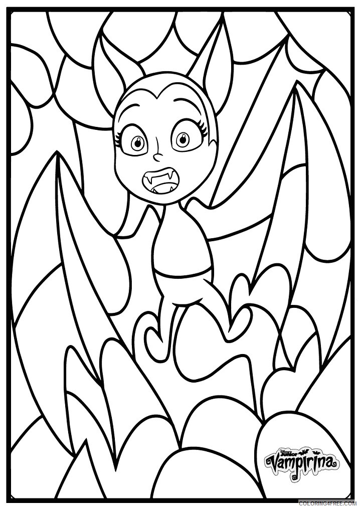 Vampirina Coloring Pages TV Film disney bat vampirina Printable 2020 11093 Coloring4free