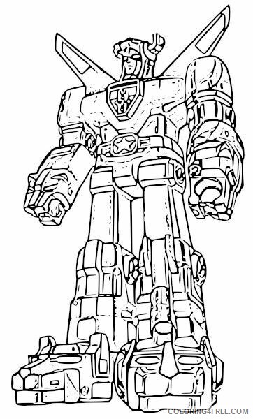 Voltron Coloring Pages TV Film Voltron Defender Printable 2020 11124 Coloring4free