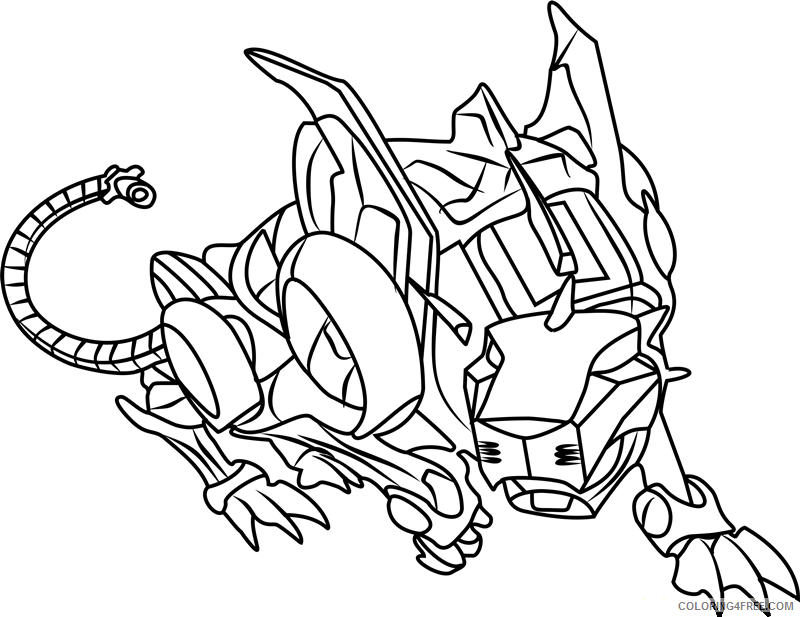 Voltron Coloring Pages TV Film Voltron Red Lion Printable 2020 11132 Coloring4free
