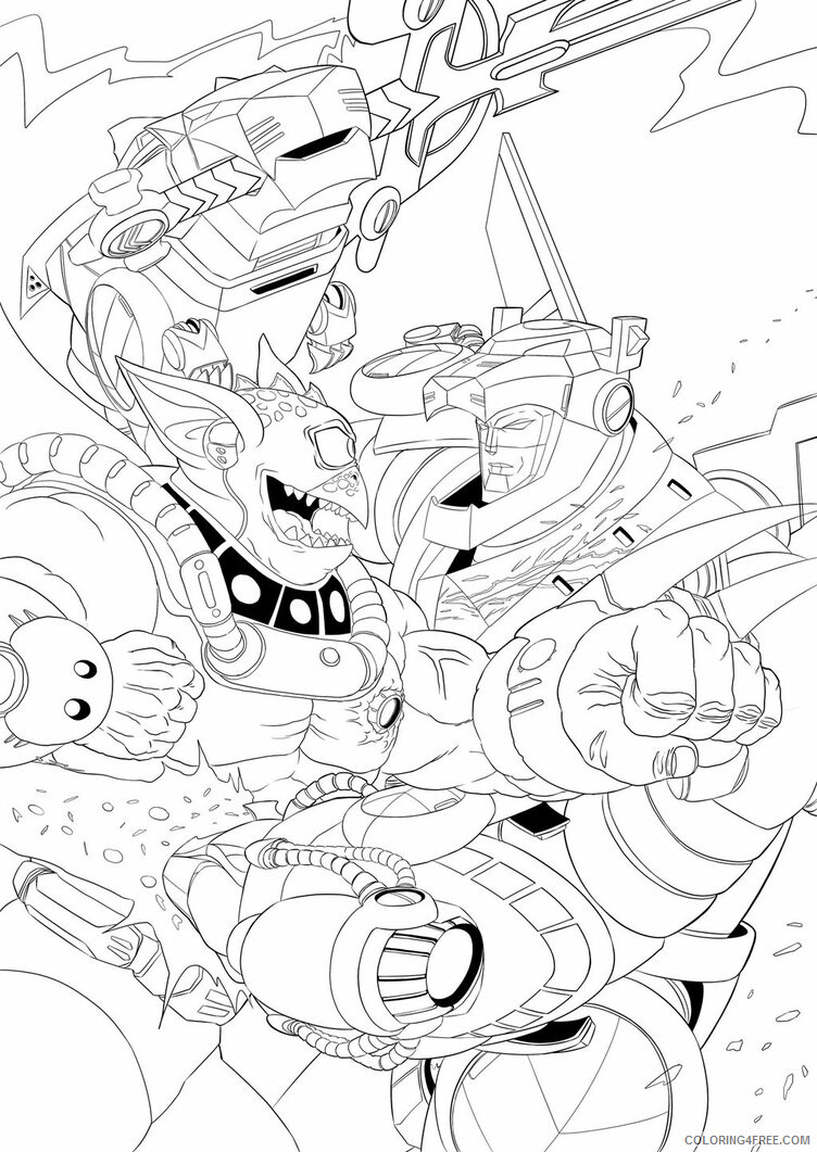 Voltron Coloring Pages TV Film Voltrons Printable 2020 11123 Coloring4free