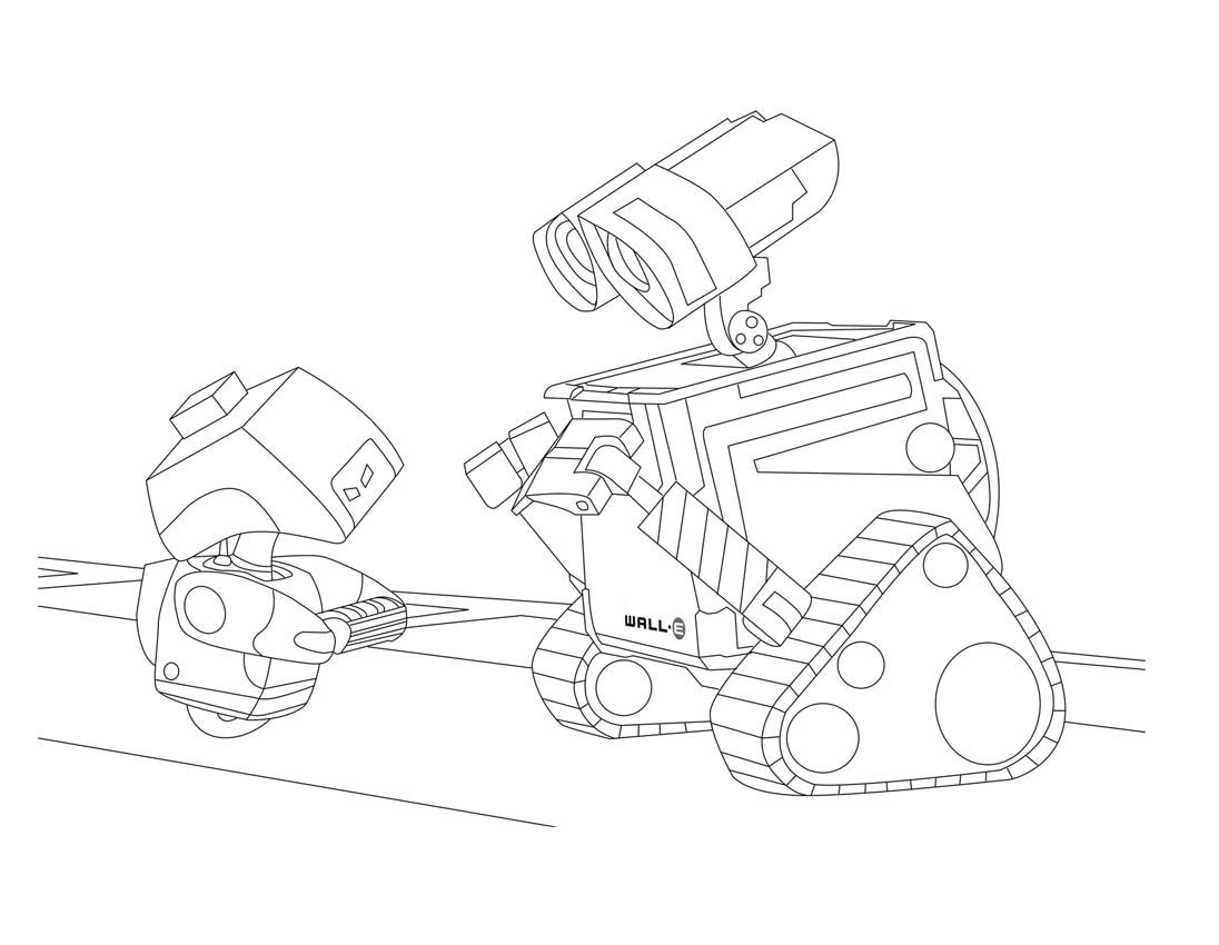 WALL E Coloring Pages TV Film WALL E Printable 2020 11173 Coloring4free